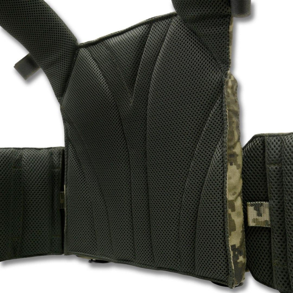 Мужская плитоноска пиксель тактическая плитоноска с быстрым сбросом разгрузочный жилет для зсу   WAR Львов - изображение 8