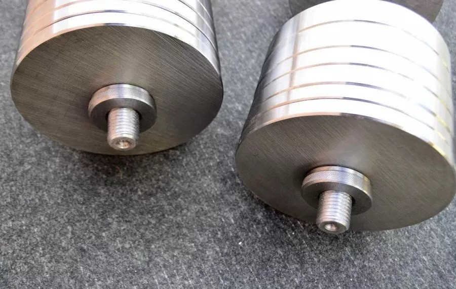 Гантели наборные 2 по 54 кг Гантели, гири, штанги и диски металлические без покрытия Киев - изображение 2