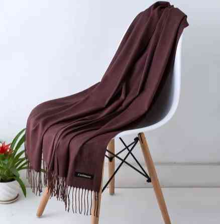 Шарф осінній жіночий 170 на 65 см коричневий Київ