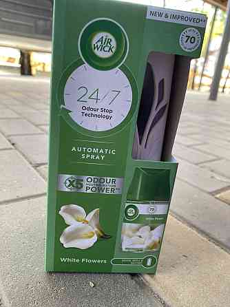 🌿 Air Wick Automatic Spray 24/7 “White Flowers” – свежесть в доме без усилий! ✨🌸 Киев