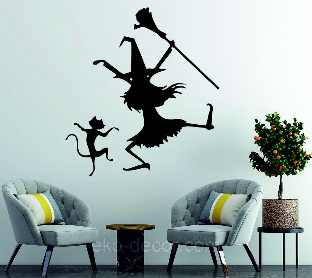 Декоративне настінне Панно «Відьма», Декор на стіну Київ - фото 2