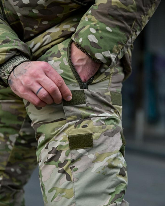 Зимний тактический костюм TASLAN Oblivion водонепроницаемый мультикам ВТ3759 Одесса - изображение 18