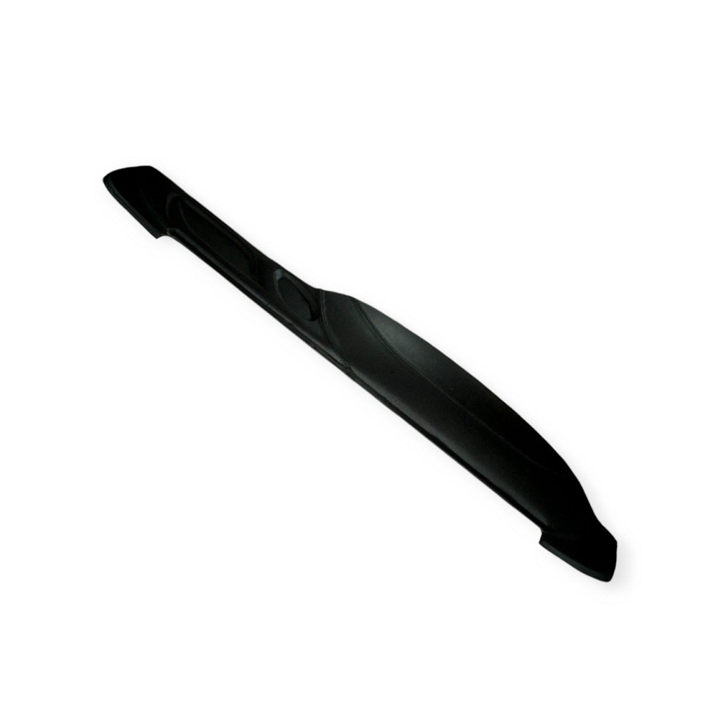 Накладка приборов обшитая ВАЗ 2107 черная панели Мукачево - изображение 2