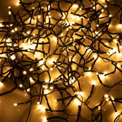 Гирлянда YES! Fun Уличная 70 LED Тепло-белая 4.9 м Статичная Таймер На батарейках (975062) Винница