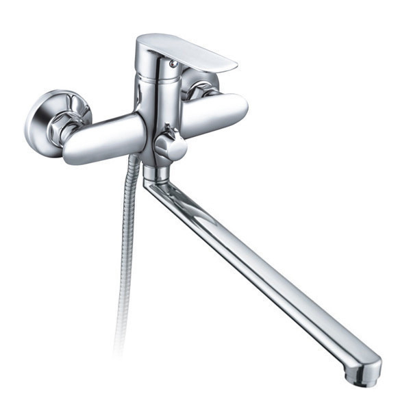 Змішувач у ванну кімнату Zerix JKC-A439 з довгим виливом і душем (ZX2925) Чернівці - фото 6