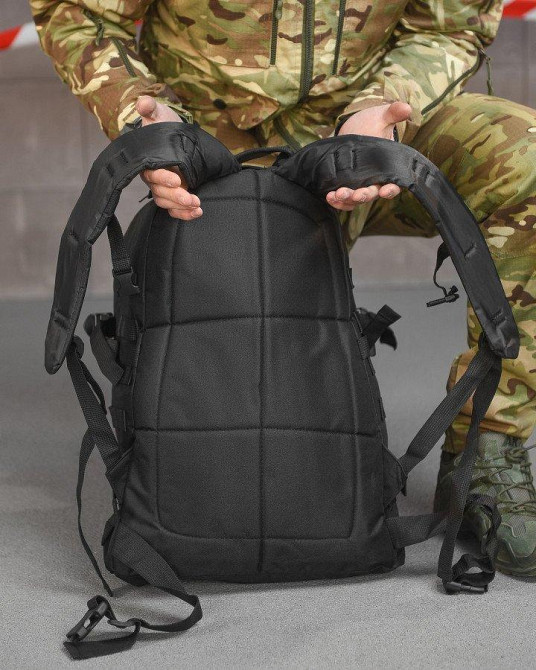 Рюкзак штурмовой UNION black РН3625 Одесса - изображение 3