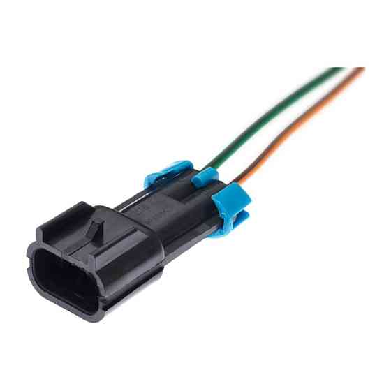 Разъем коннектор с проводом, 2-кон., 15300002, 15300014, APTIV (Delphi) Америка, Корея, Buick, Cadillac, Chevrolet, Daewoo, GMC Киев