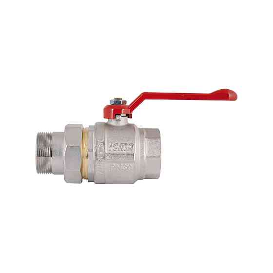 Кран кульовий "Американка" Icma 1 1/2" прямий No347 Київ