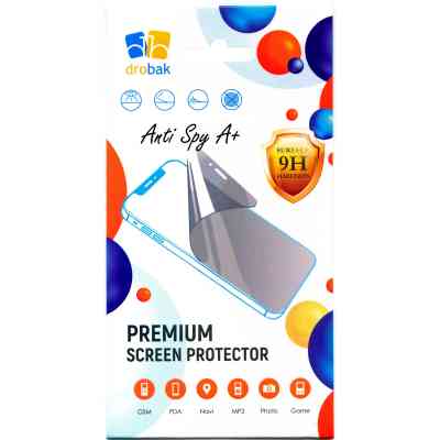 Скло захисне Drobak Anty Spy Samsung Galaxy A33 5G (Black) (444461) (444461) Вінниця