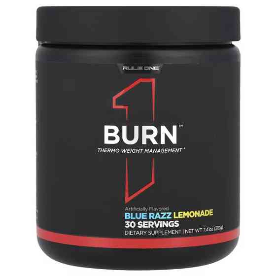 Жироспалювач Rule One Proteins Burn 210 g (Blue Razz Lemonade) Луцьк