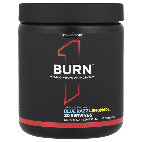 Жироспалювач Rule One Proteins Burn 210 g (Blue Razz Lemonade) Луцьк - фото 1