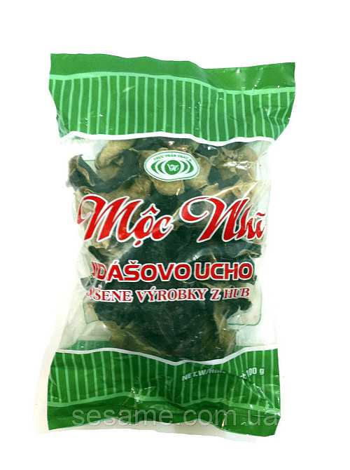 Древесный гриб Муэр чёрный сушеный Moc Nhi - 100 гр (Вьетнам) Харьков - изображение 2