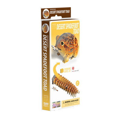 Пазл Eugy 3D Зоопарк Пустынная лопатоногая лягушка (XEG-117) Винница - изображение 2