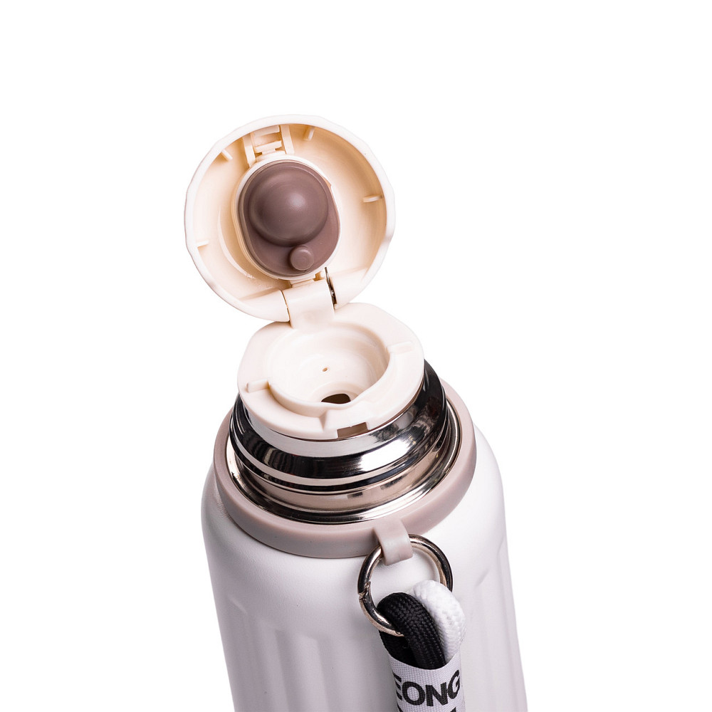 Термос Enjoy з нержавіючої сталі 600 мл білий HP-14-9W Коломия - фото 2