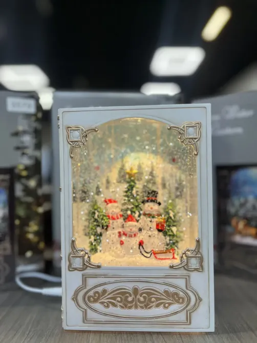 Новогодний музыкальный ночник-светильник XMAS WDL 24023B Коломия - фото 7