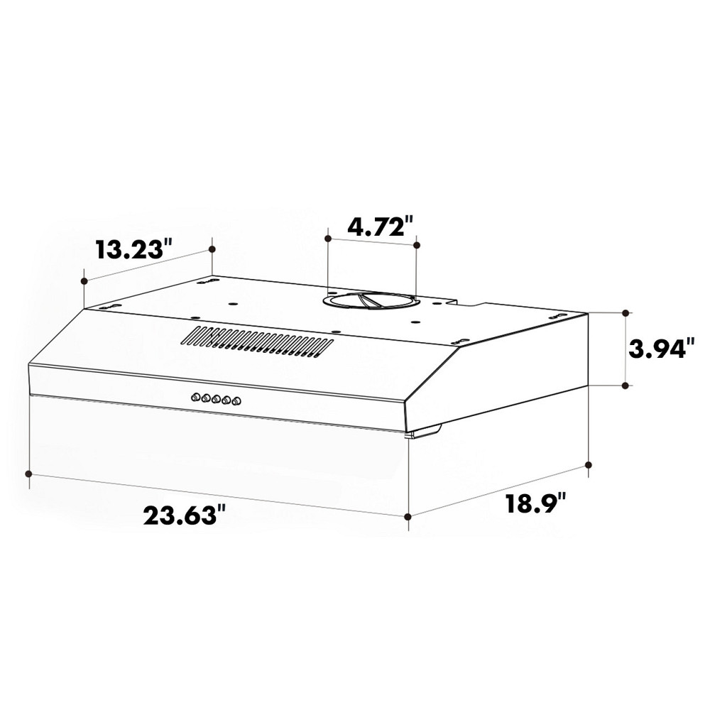 Встраиваемая вытяжка Contempo 60см 175м³/ч LED нержавеющая сталь акрил серебристый (Германия, читать описание) Ровно - изображение 9