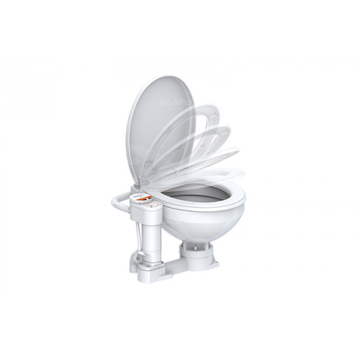Туалет унитаз электрический конверсионный SEAFLO стандартный размер 12В Киев - изображение 5