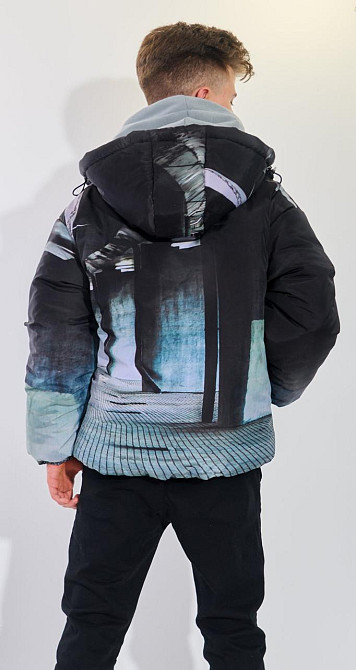 Куртка з принтом (164 см) Київ - фото 5