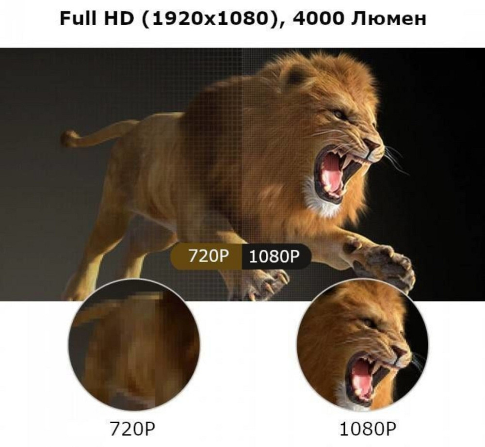 Проектор: LED Full HD Everycom M8 , 1080P, Basic version. Харьков - изображение 3