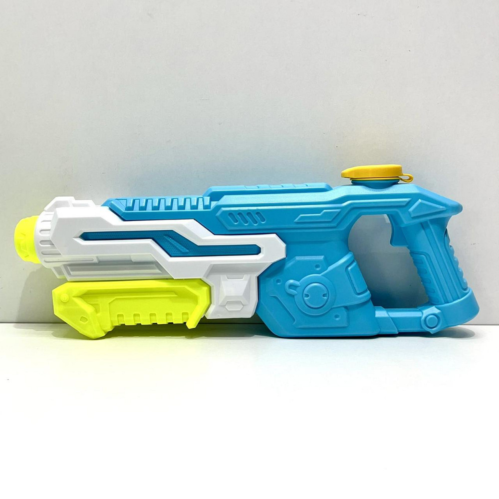 Бластер водяний з помпою 35 см Білий з блакитним (MR 0505) Чернигов - изображение 2