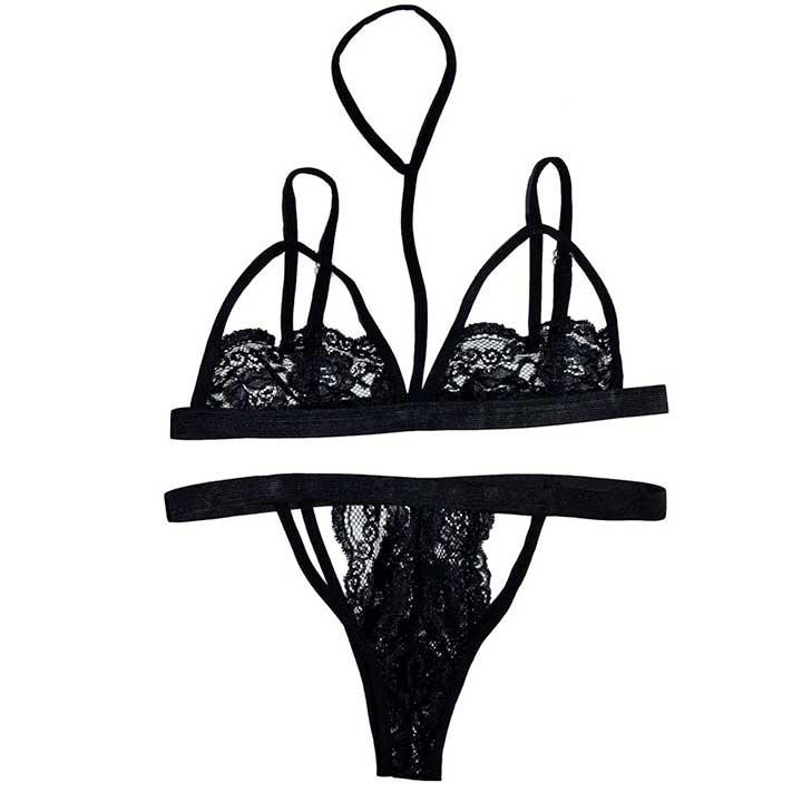 Сексуальний мереживний комплект — S/M — Еротична білизна Вінниця - фото 5