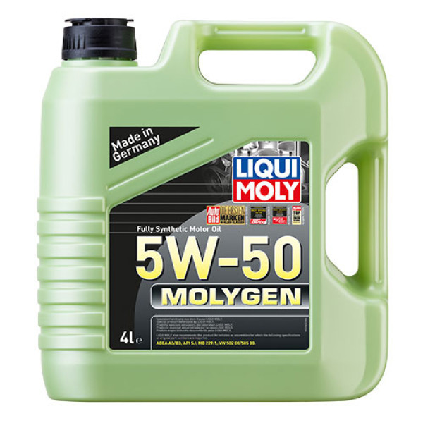 LIQUI MOLY Синтетична моторна олива - Molygen 5W-50 4л. Коломыя - изображение 1