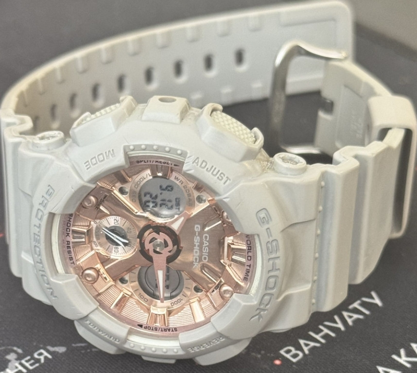 Casio G-SHOCK GMA-S120MF-8A rose gold grey. Киев - изображение 1