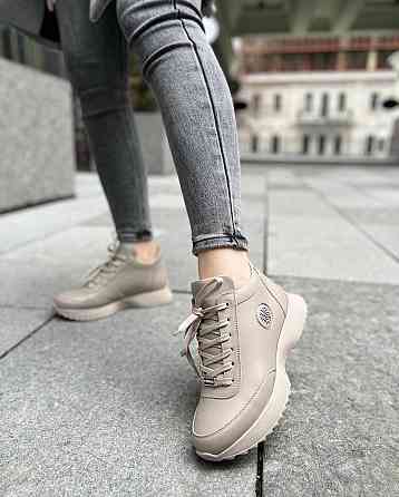 Masis Кроссовки женские MASIS капучино натуральная кожа зима (C-650) (5298) 39р. Коломия