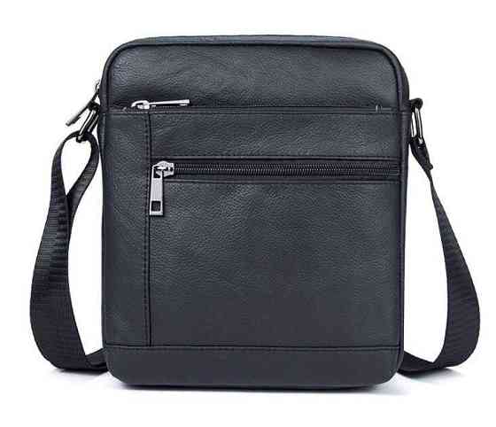 Сумка мужская флотар Черная (Vintage) Киев