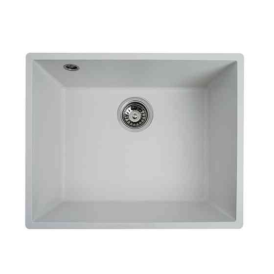 VALESO Гранітна мийка для кухні VALESO OASIS 5444 матова Білосніжна Киев