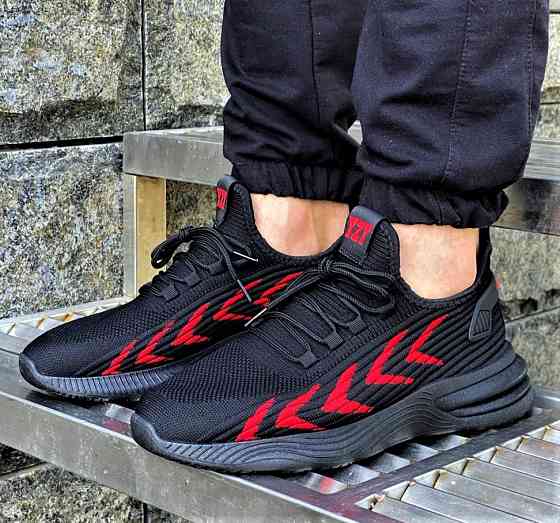 Кросівки Чоловічі Чорні Тканинні Boost Пінка (розміри: 43) - 202-1 Дніпро