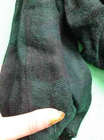 Шарф зеленого цвета женский темный - размер шарфа приблизительно 170*65см, 100% полиэстер Киев