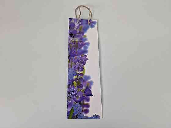 Пакет бумажный подарочный под бутылку  12/9/36(артBUT-16) (12 шт) Харьков