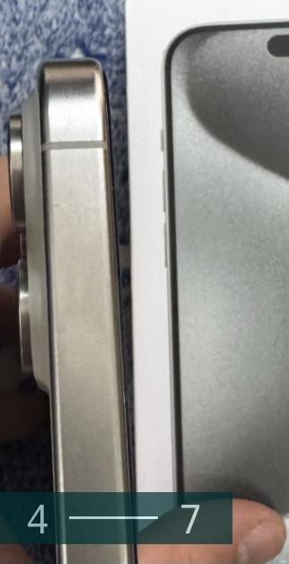 Айфон iPhone 15 Pro Max 256Gb. White Blue Titanium Киев - изображение 4