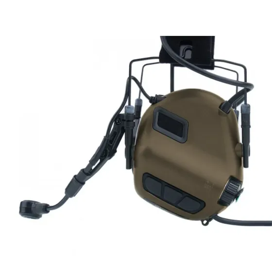 Активні захисні навушники Earmor M32X MARK3 ARC (CB) Coyote Brown з гарнітурою та кріпленням на шолом (96-00051) Киев