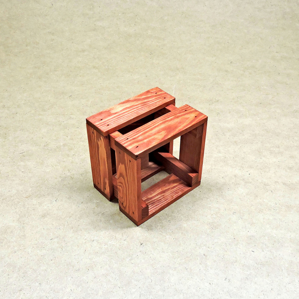 Короб для зберігання "Мілена" 125х125мм корал Миколаїв - фото 4