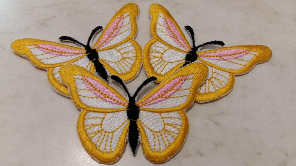 Нашивка Бабочка (желтая) Запорожье - изображение 1