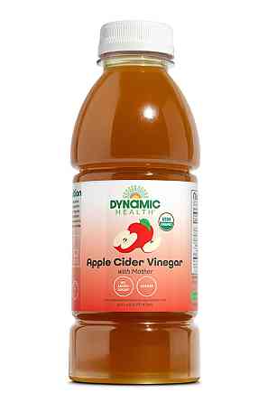 Яблочный уксус, Apple Cider Vinegar with Mother, Dynamic Health, 473 мл Київ