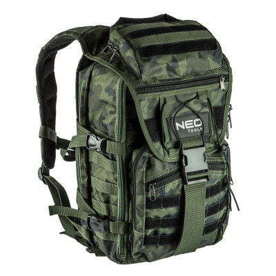 Сумка для інструмента Neo Tools рюкзак Camo, 30л, 50х29.5х19см, поліестер 600D, посилений, камуфляж (84-321) Вінниця - фото 1