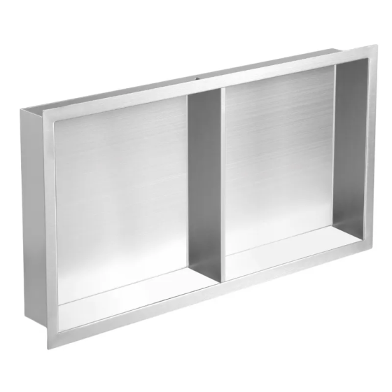 Полка-ниша Mixxus Premium NICHE-0103 из нержавеющей стали SUS304 для ванной комнаты Харьков