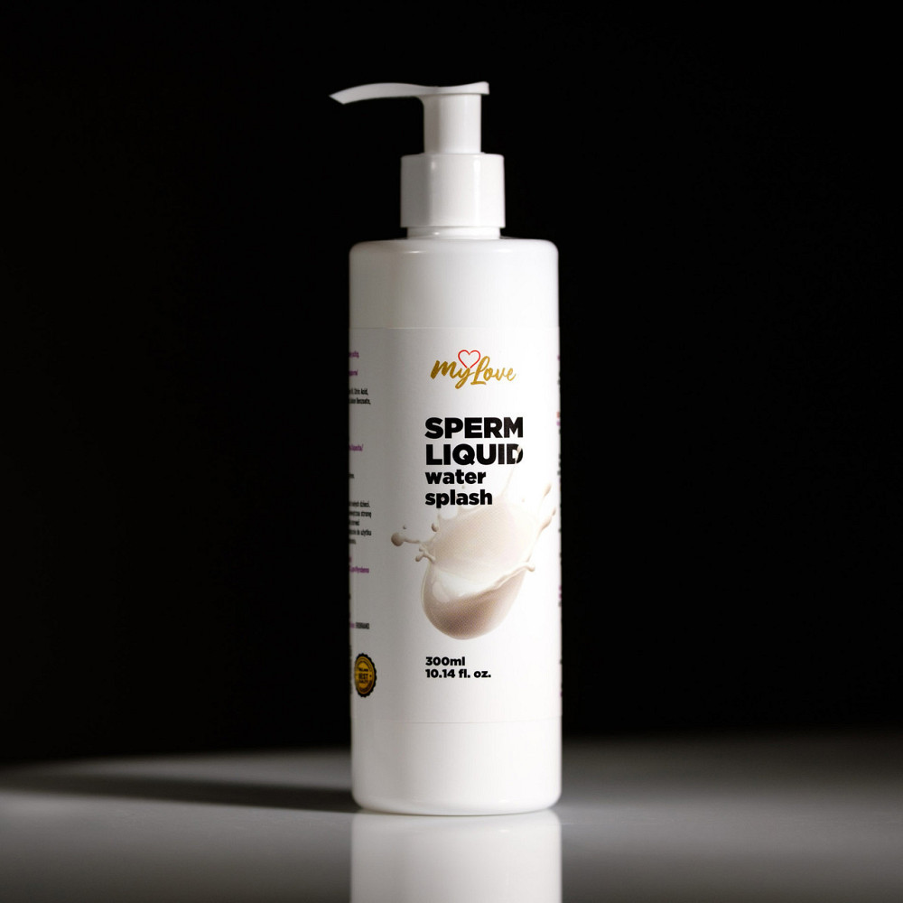 Іінтимний лубрикант MyLove Sperm liquid-water-splash 300 ml Sex Aura Київ - фото 3