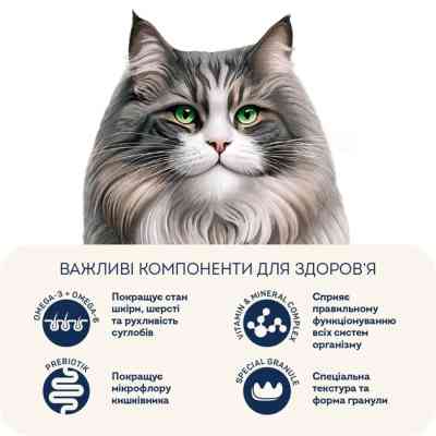 Сухий корм для кішок Home Food Hairball control For sterilised з індичкою та ягодами 400 г (4820290090026) Вінниця