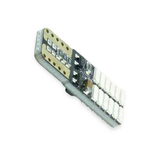 Автолампа БЦ 12-5 лазер. RED 24 SMD (4014) обманка драйвер светодиодная Мукачево