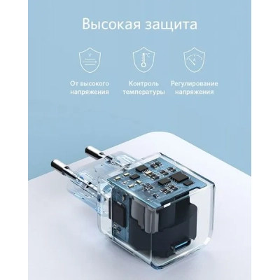 Зарядний пристрій Anker PowerPort III 20W Cube (White) (A2149G21) Вінниця - фото 3