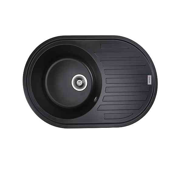 VALESO Гранітна мийка для кухні VALESO LIRA 7750 матова Чорна Киев