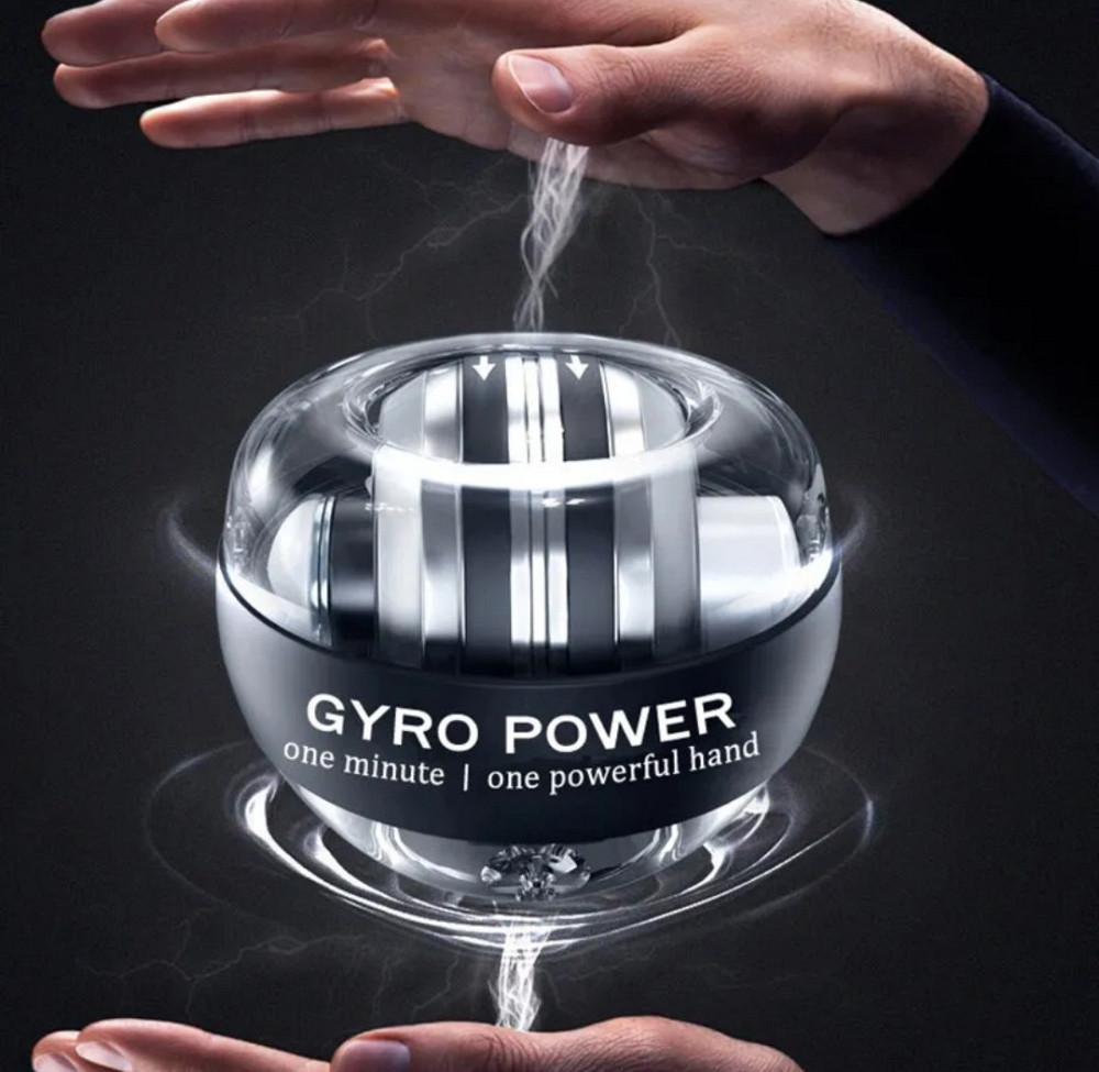 Gyro Ball Гироскопический тренажер кистей рук кистовый гиробол эспандер Киев - изображение 8