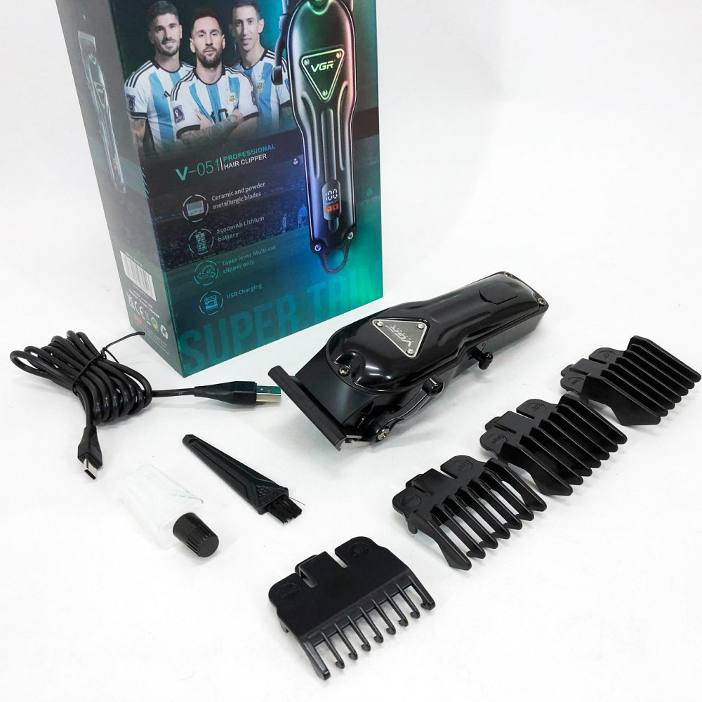 Машинка для стрижки мужская, Электробритва для стрижки головы Профи машинка волос PC-99 Львов - изображение 5