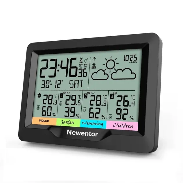 Беспроводная метеостанция с барометром и ЖК-дисплеем Киев - изображение 2