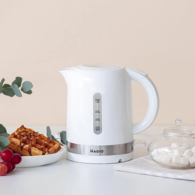 Стильний електричний чайник Magio MG-110 1 л 1360 Вт, Електричний чайник безшумний AK-69 Івано-Франківськ - фото 5