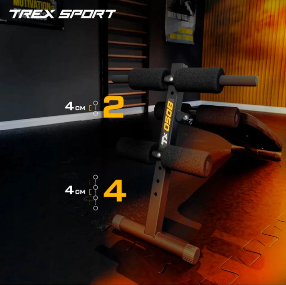 Тренировочная скамья для дома и спортзала универсальная регулируемая Спортивная скамья для тренировок Trex Sp Киев - изображение 8